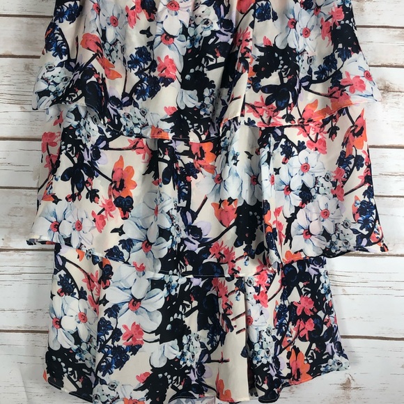 Parker Medium Tiered Ruffled Strapless Romper - Picture 8 of 8